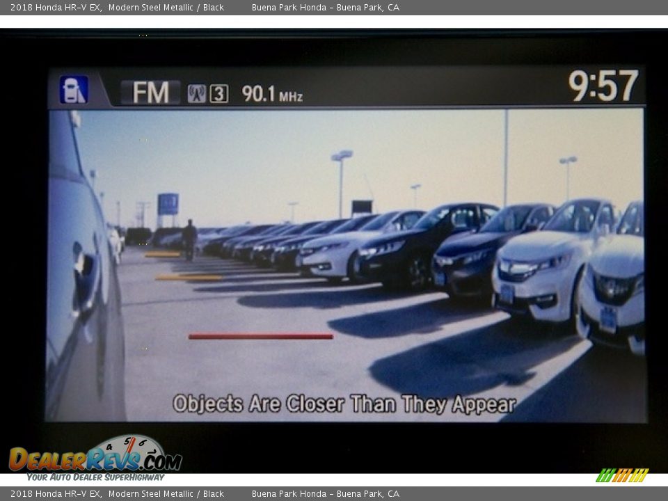 2018 Honda HR-V EX Modern Steel Metallic / Black Photo #7