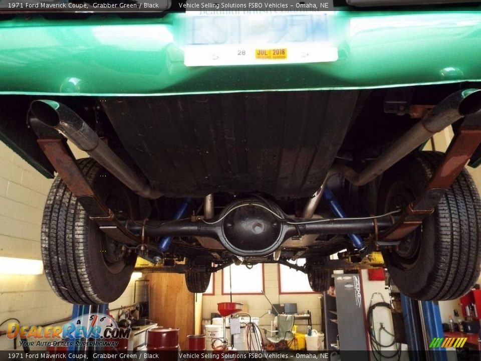 Undercarriage of 1971 Ford Maverick Coupe Photo #20
