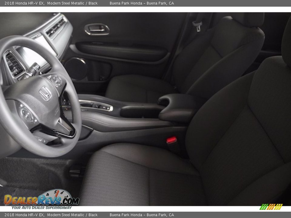 2018 Honda HR-V EX Modern Steel Metallic / Black Photo #9