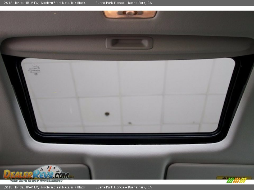 2018 Honda HR-V EX Modern Steel Metallic / Black Photo #14