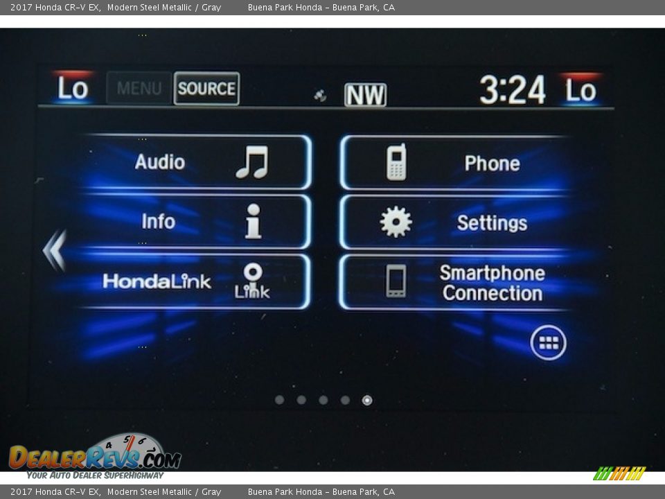 2017 Honda CR-V EX Modern Steel Metallic / Gray Photo #14