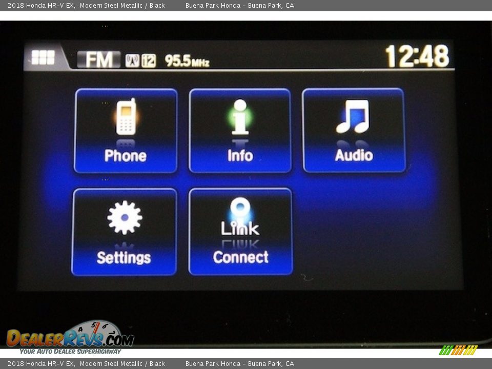 2018 Honda HR-V EX Modern Steel Metallic / Black Photo #16