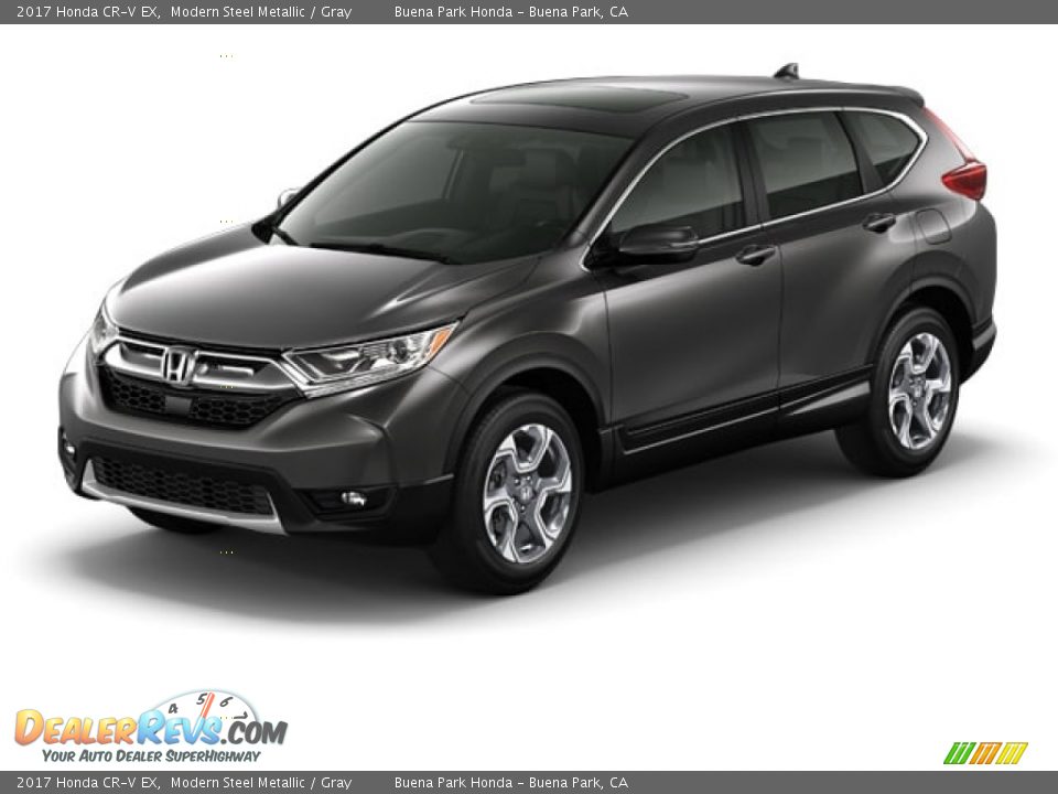 2017 Honda CR-V EX Modern Steel Metallic / Gray Photo #20