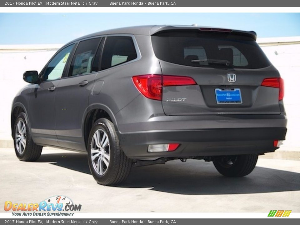 2017 Honda Pilot EX Modern Steel Metallic / Gray Photo #2