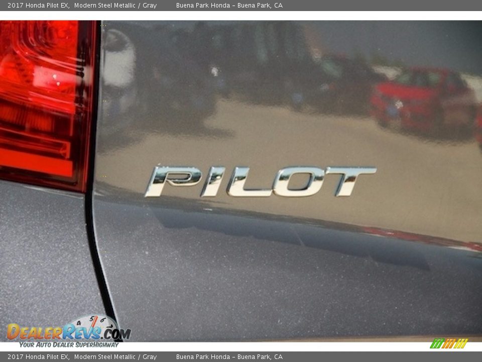 2017 Honda Pilot EX Modern Steel Metallic / Gray Photo #3