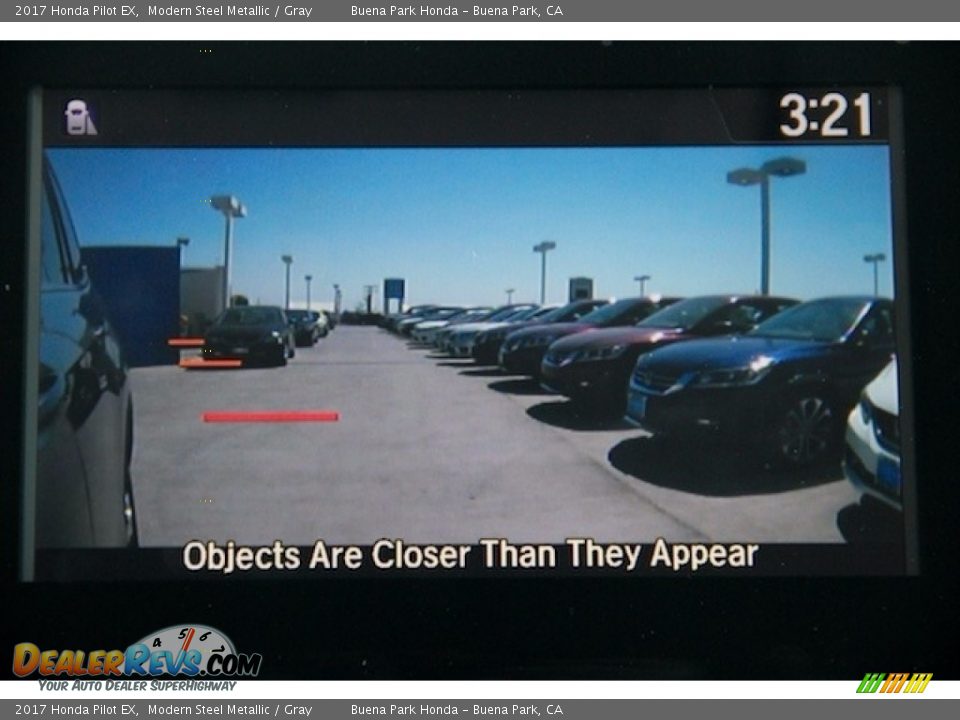 2017 Honda Pilot EX Modern Steel Metallic / Gray Photo #6