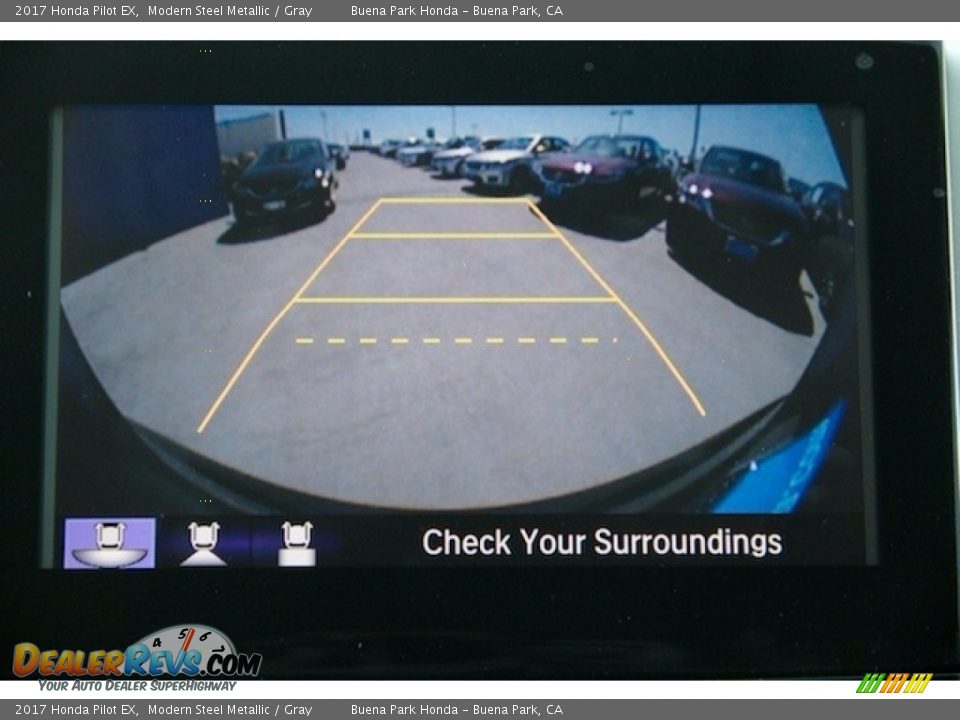 2017 Honda Pilot EX Modern Steel Metallic / Gray Photo #7