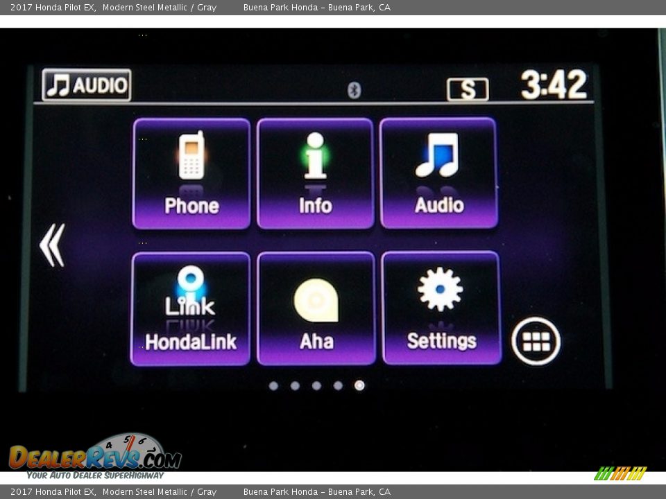 2017 Honda Pilot EX Modern Steel Metallic / Gray Photo #17