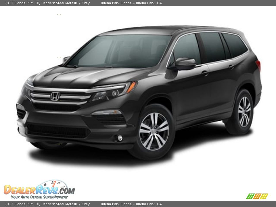 2017 Honda Pilot EX Modern Steel Metallic / Gray Photo #20