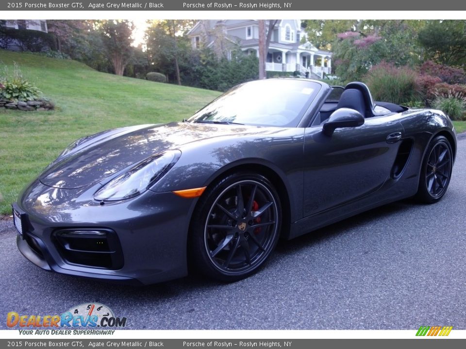 2015 Porsche Boxster GTS Agate Grey Metallic / Black Photo #1