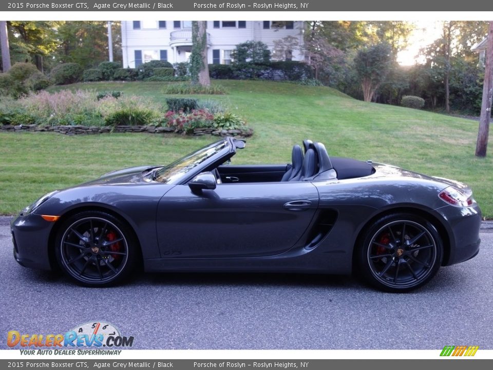 2015 Porsche Boxster GTS Agate Grey Metallic / Black Photo #3