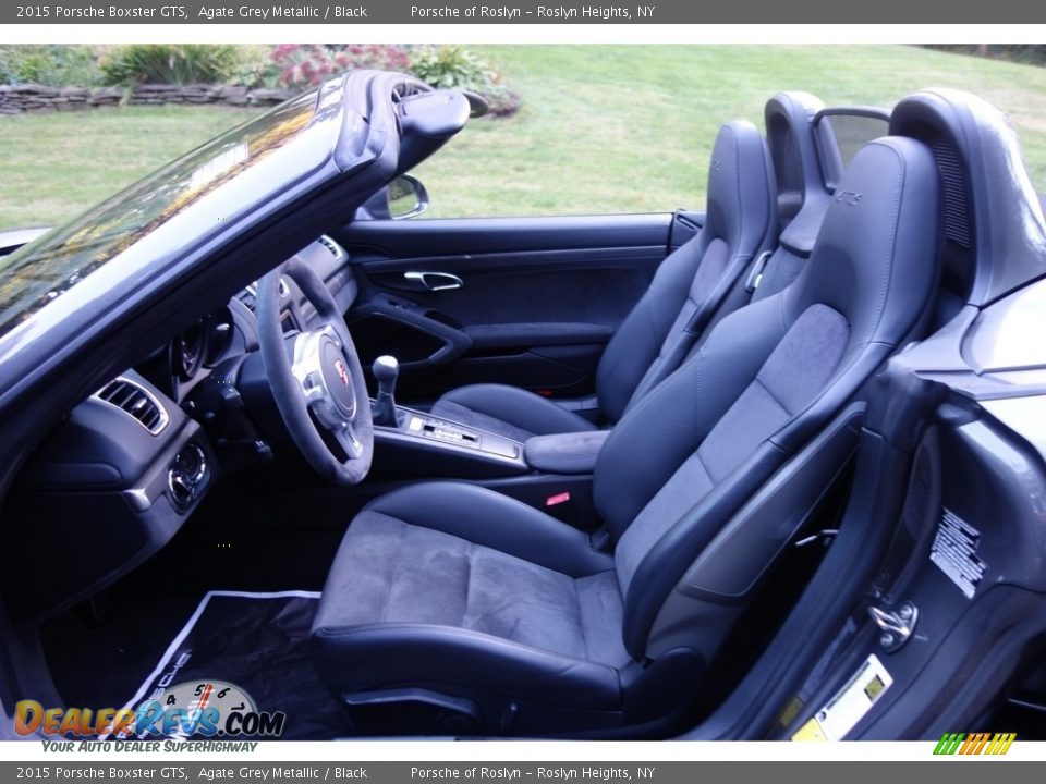2015 Porsche Boxster GTS Agate Grey Metallic / Black Photo #13