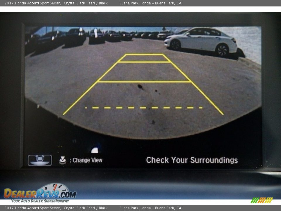 2017 Honda Accord Sport Sedan Crystal Black Pearl / Black Photo #6