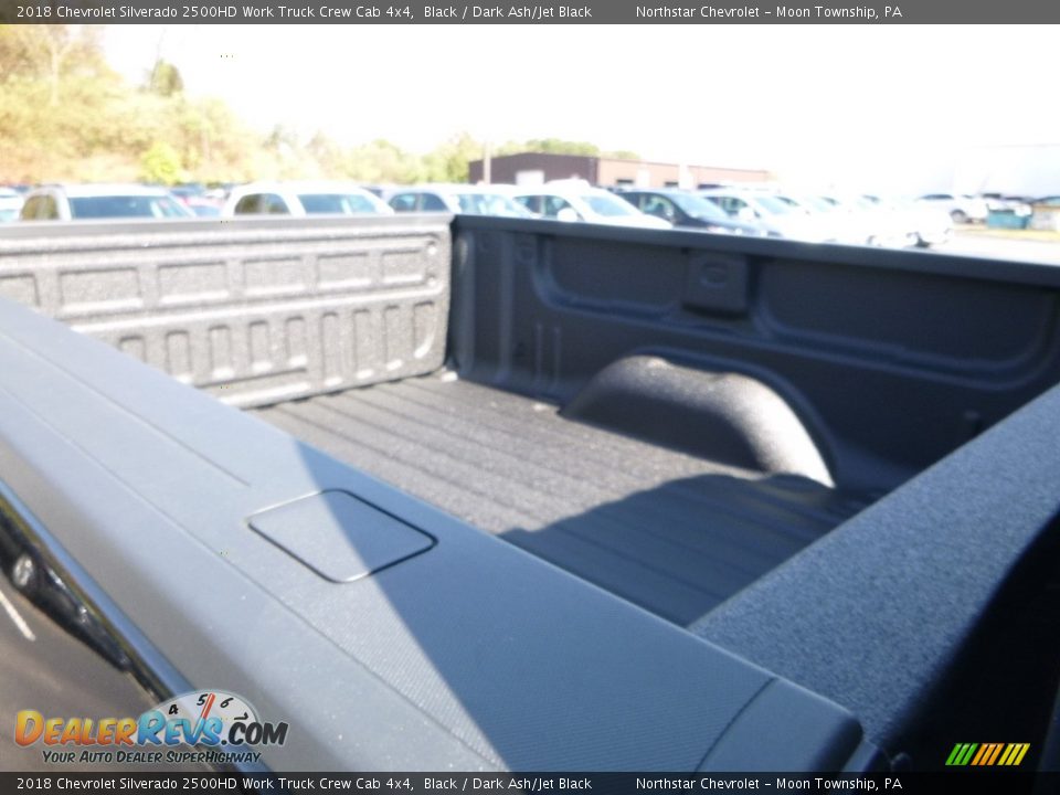 2018 Chevrolet Silverado 2500HD Work Truck Crew Cab 4x4 Black / Dark Ash/Jet Black Photo #14