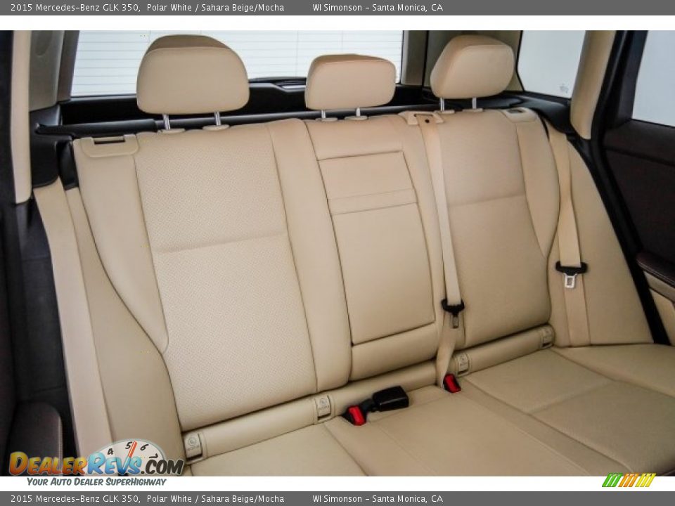 2015 Mercedes-Benz GLK 350 Polar White / Sahara Beige/Mocha Photo #13