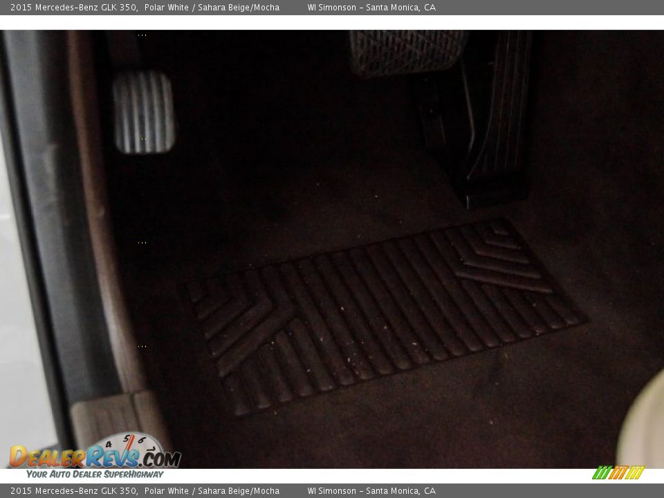 2015 Mercedes-Benz GLK 350 Polar White / Sahara Beige/Mocha Photo #22
