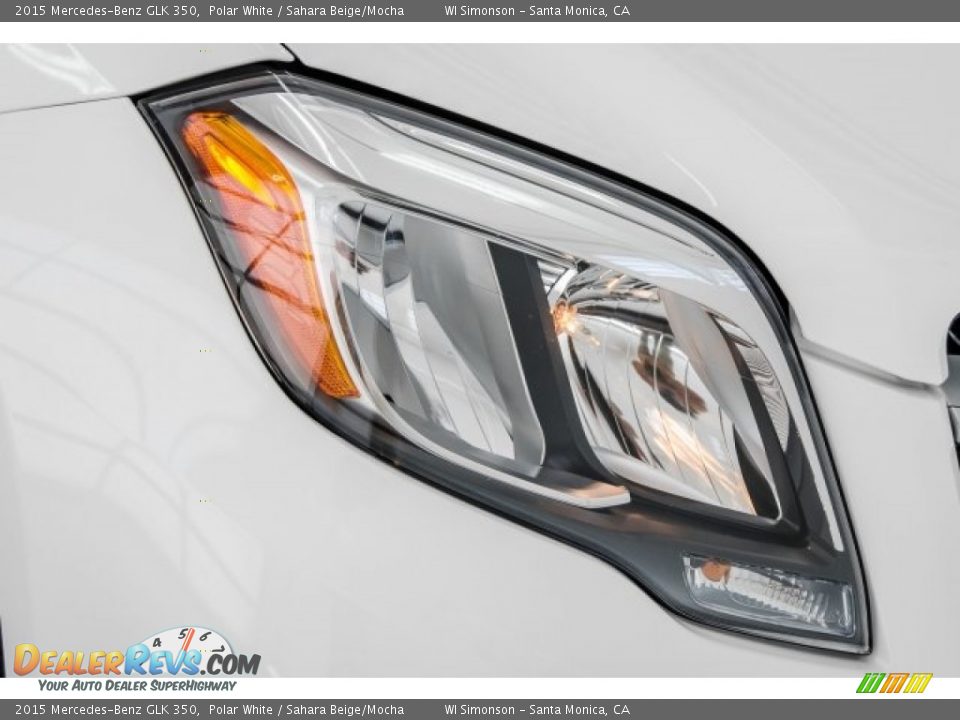 2015 Mercedes-Benz GLK 350 Polar White / Sahara Beige/Mocha Photo #29