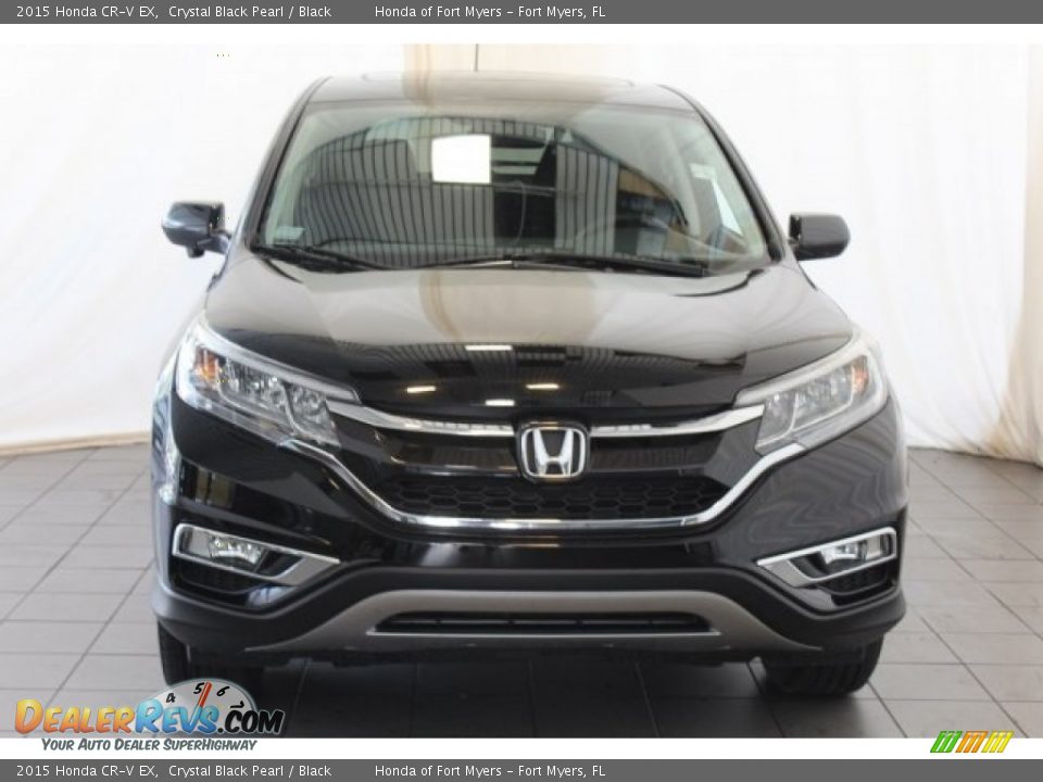 2015 Honda CR-V EX Crystal Black Pearl / Black Photo #4