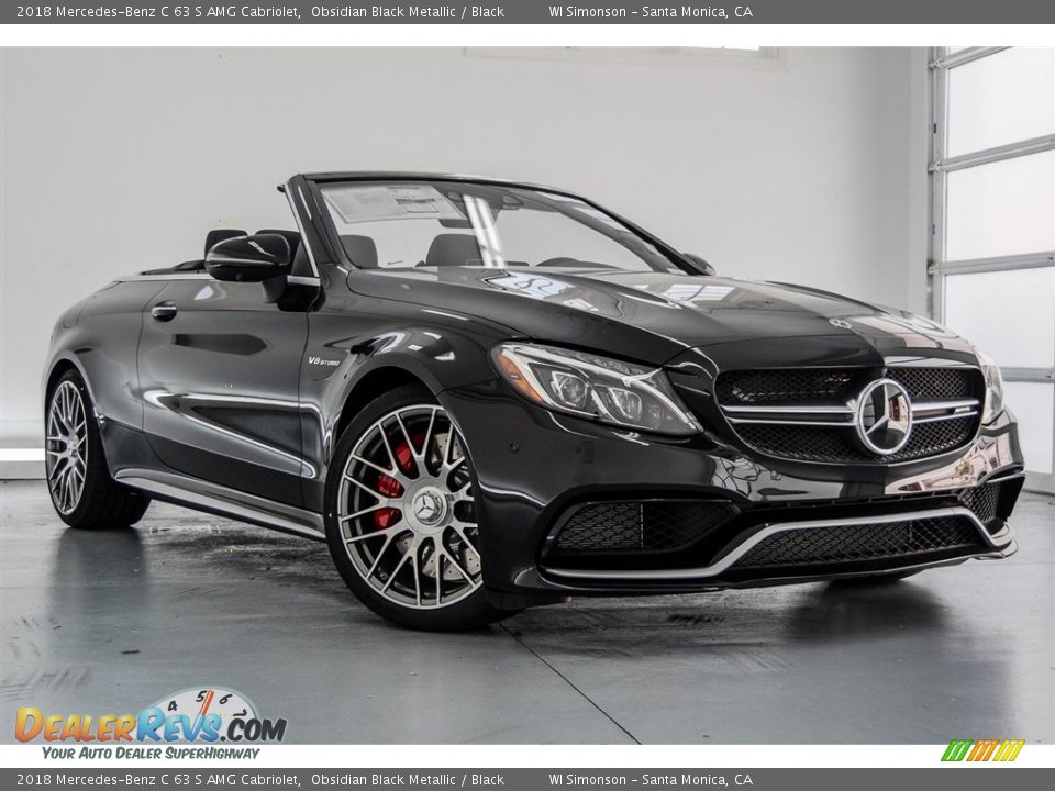Front 3/4 View of 2018 Mercedes-Benz C 63 S AMG Cabriolet Photo #12