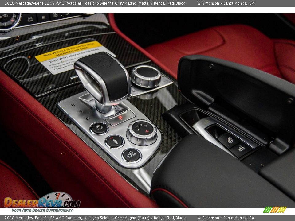 2018 Mercedes-Benz SL 63 AMG Roadster Shifter Photo #12