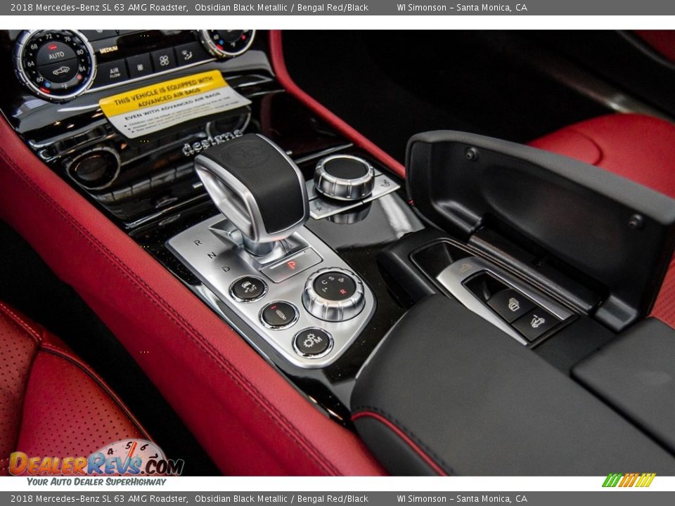 2018 Mercedes-Benz SL 63 AMG Roadster Shifter Photo #14