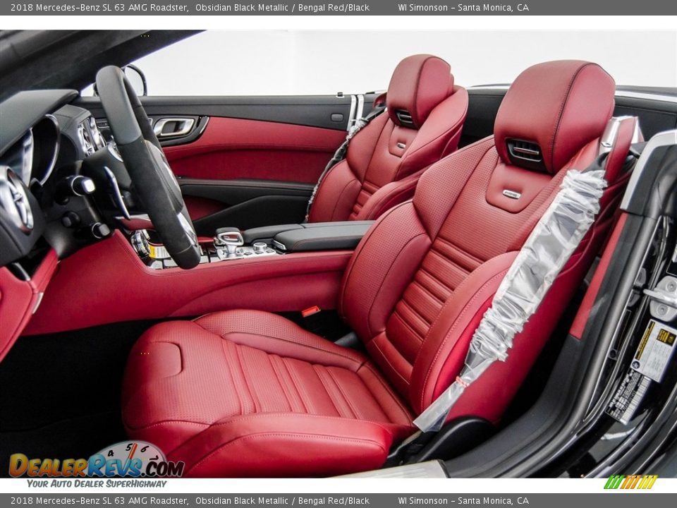 Front Seat of 2018 Mercedes-Benz SL 63 AMG Roadster Photo #19
