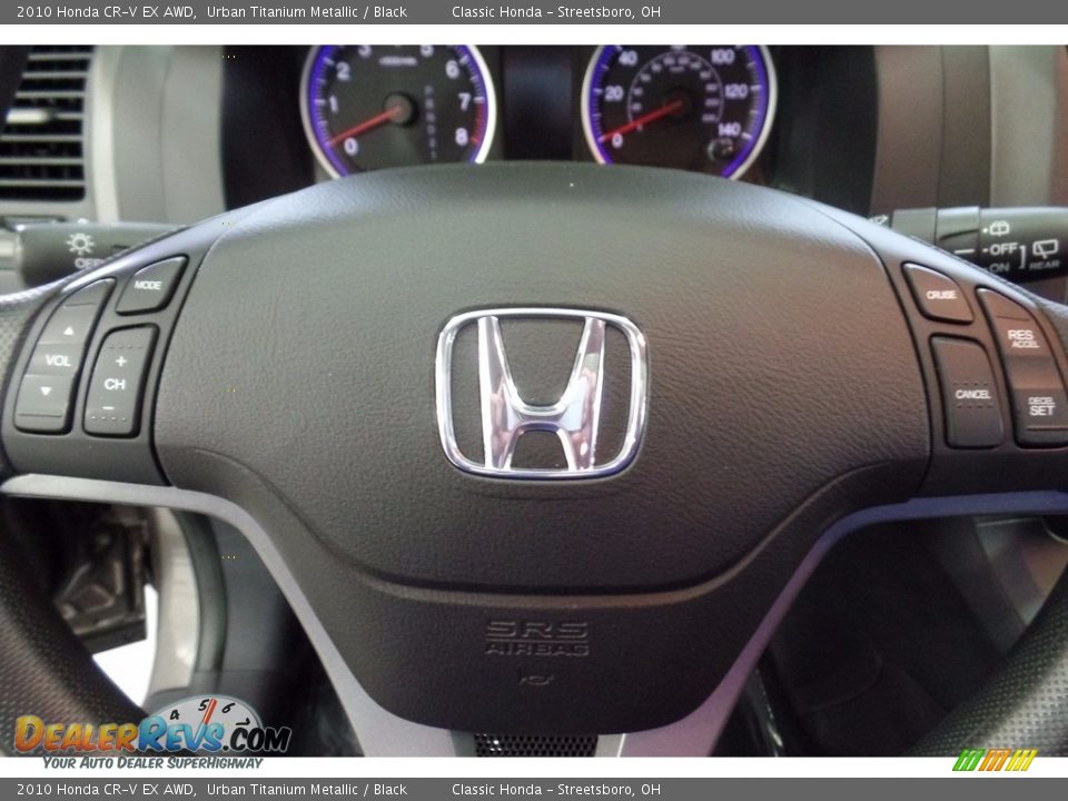 2010 Honda CR-V EX AWD Urban Titanium Metallic / Black Photo #20
