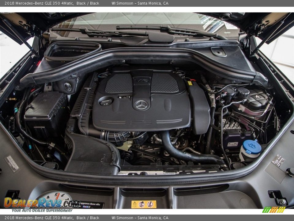 2018 Mercedes-Benz GLE 350 4Matic 3.5 Liter DI DOHC 24-Valve VVT V6 Engine Photo #9