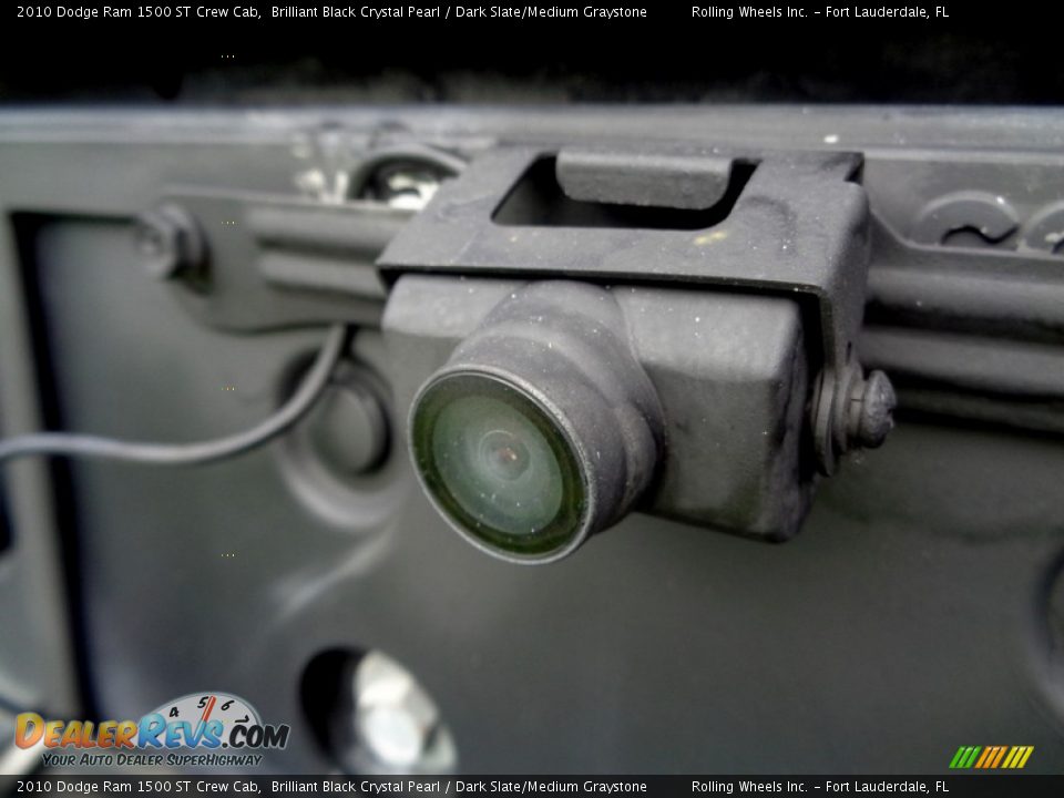 2010 Dodge Ram 1500 ST Crew Cab Brilliant Black Crystal Pearl / Dark Slate/Medium Graystone Photo #8