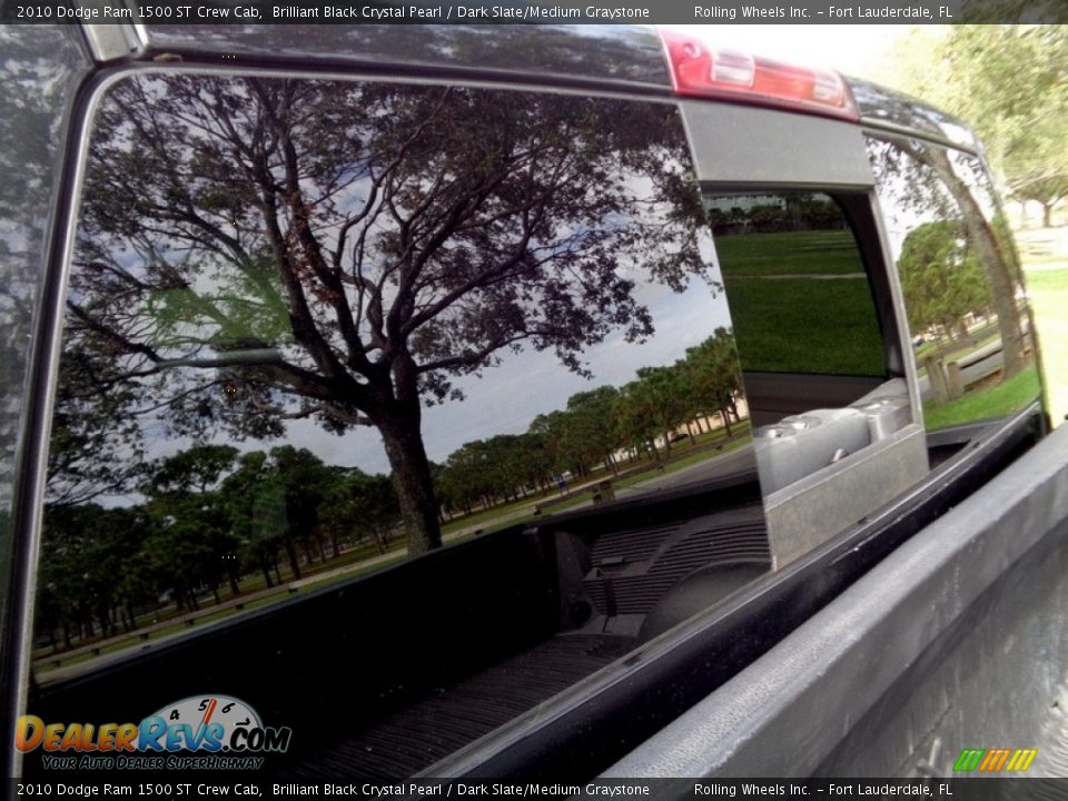 2010 Dodge Ram 1500 ST Crew Cab Brilliant Black Crystal Pearl / Dark Slate/Medium Graystone Photo #19