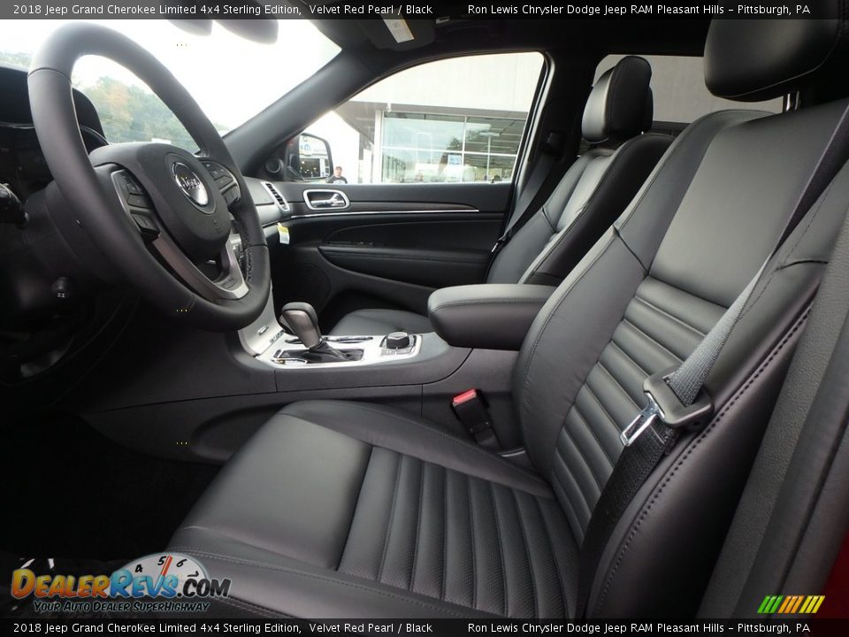 2018 Jeep Grand Cherokee Limited 4x4 Sterling Edition Velvet Red Pearl / Black Photo #10