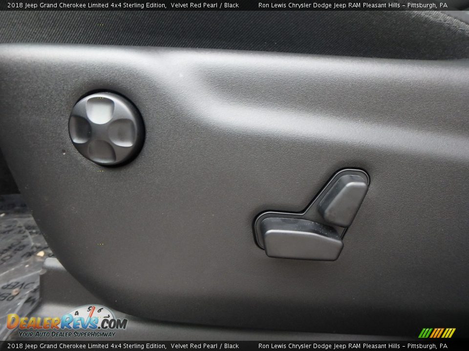 2018 Jeep Grand Cherokee Limited 4x4 Sterling Edition Velvet Red Pearl / Black Photo #15