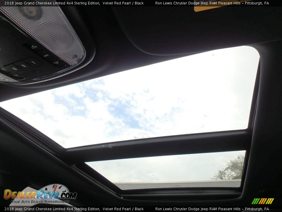 2018 Jeep Grand Cherokee Limited 4x4 Sterling Edition Velvet Red Pearl / Black Photo #16