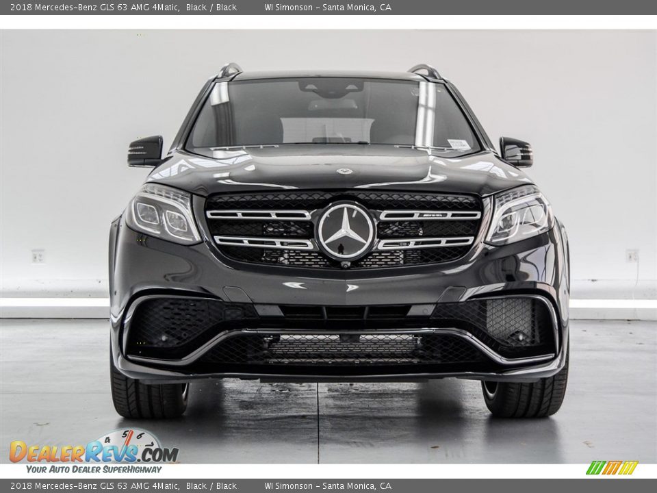 Black 2018 Mercedes-Benz GLS 63 AMG 4Matic Photo #2