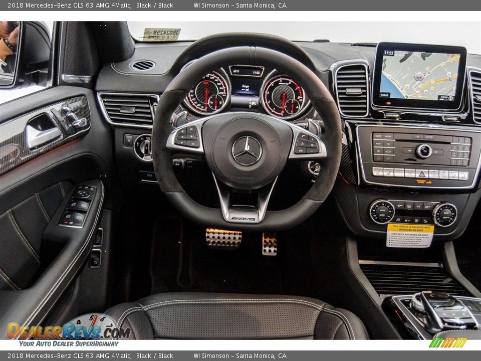 Dashboard of 2018 Mercedes-Benz GLS 63 AMG 4Matic Photo #4