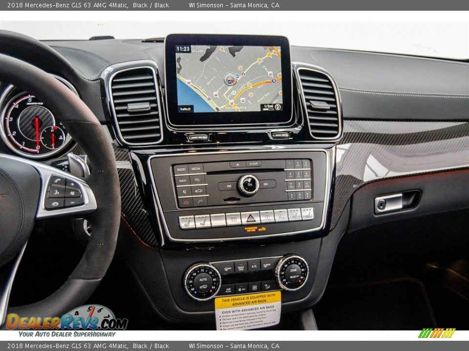 Dashboard of 2018 Mercedes-Benz GLS 63 AMG 4Matic Photo #5
