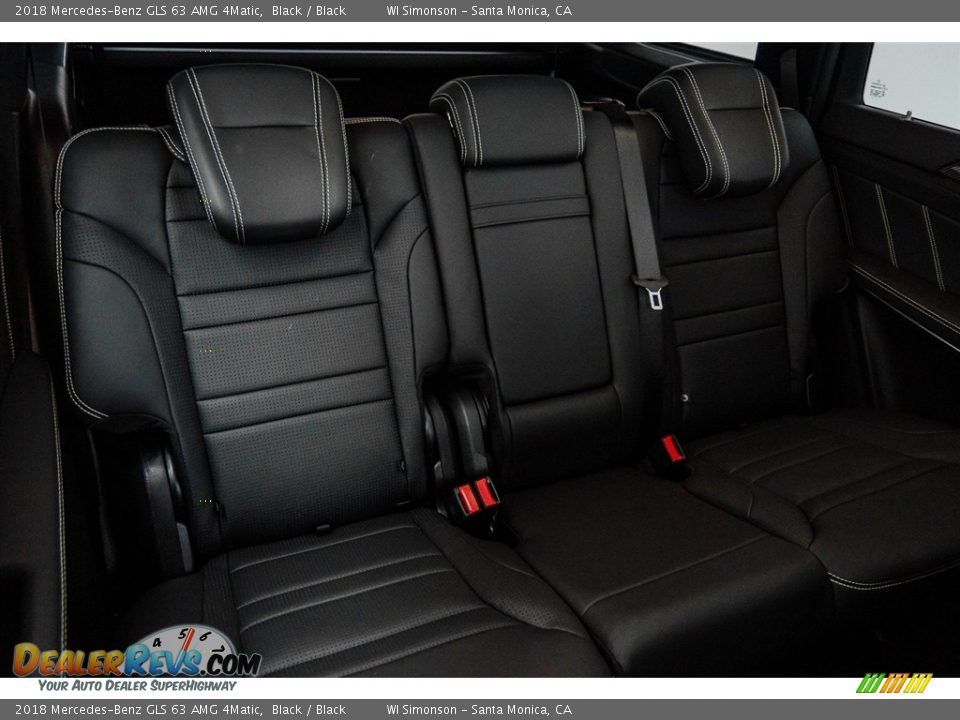 Rear Seat of 2018 Mercedes-Benz GLS 63 AMG 4Matic Photo #14