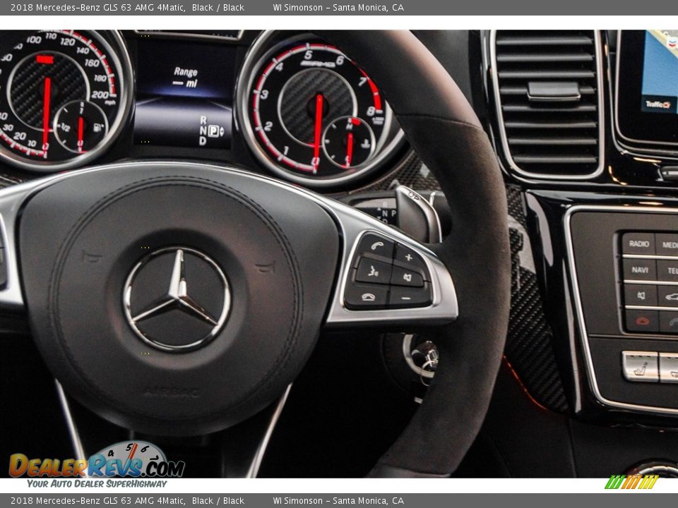 Controls of 2018 Mercedes-Benz GLS 63 AMG 4Matic Photo #18