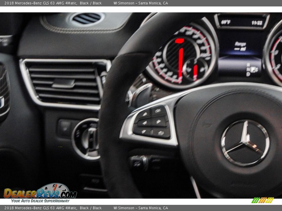 Controls of 2018 Mercedes-Benz GLS 63 AMG 4Matic Photo #19