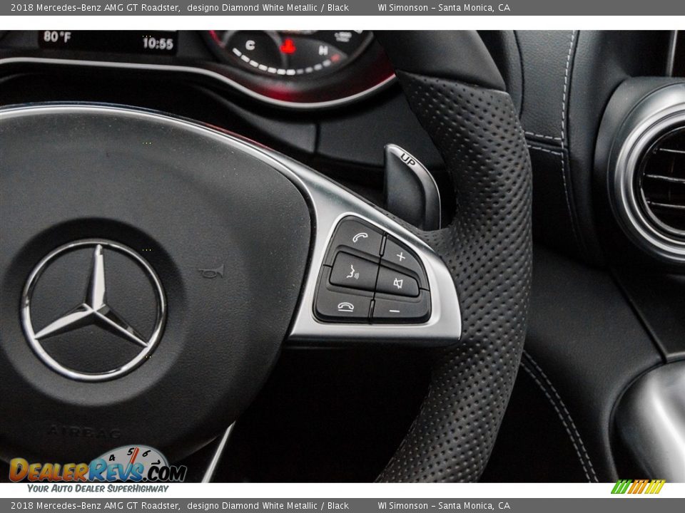 Controls of 2018 Mercedes-Benz AMG GT Roadster Photo #28