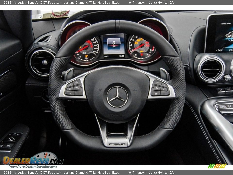 2018 Mercedes-Benz AMG GT Roadster Steering Wheel Photo #30