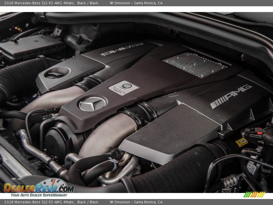 2018 Mercedes-Benz GLS 63 AMG 4Matic 5.5 Liter AMG biturbo DOHC 32-Valve VVT V8 Engine Photo #30
