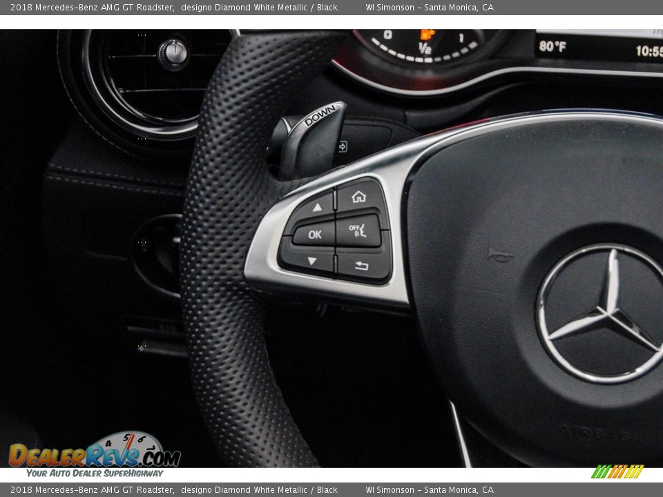 Controls of 2018 Mercedes-Benz AMG GT Roadster Photo #34