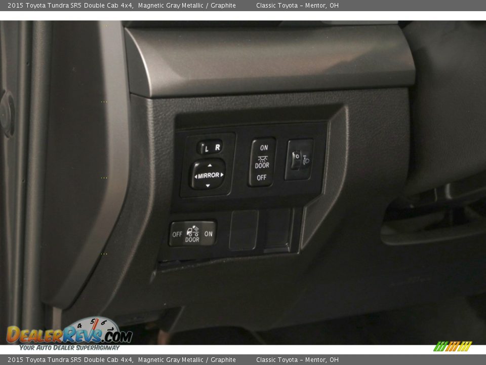 2015 Toyota Tundra SR5 Double Cab 4x4 Magnetic Gray Metallic / Graphite Photo #6
