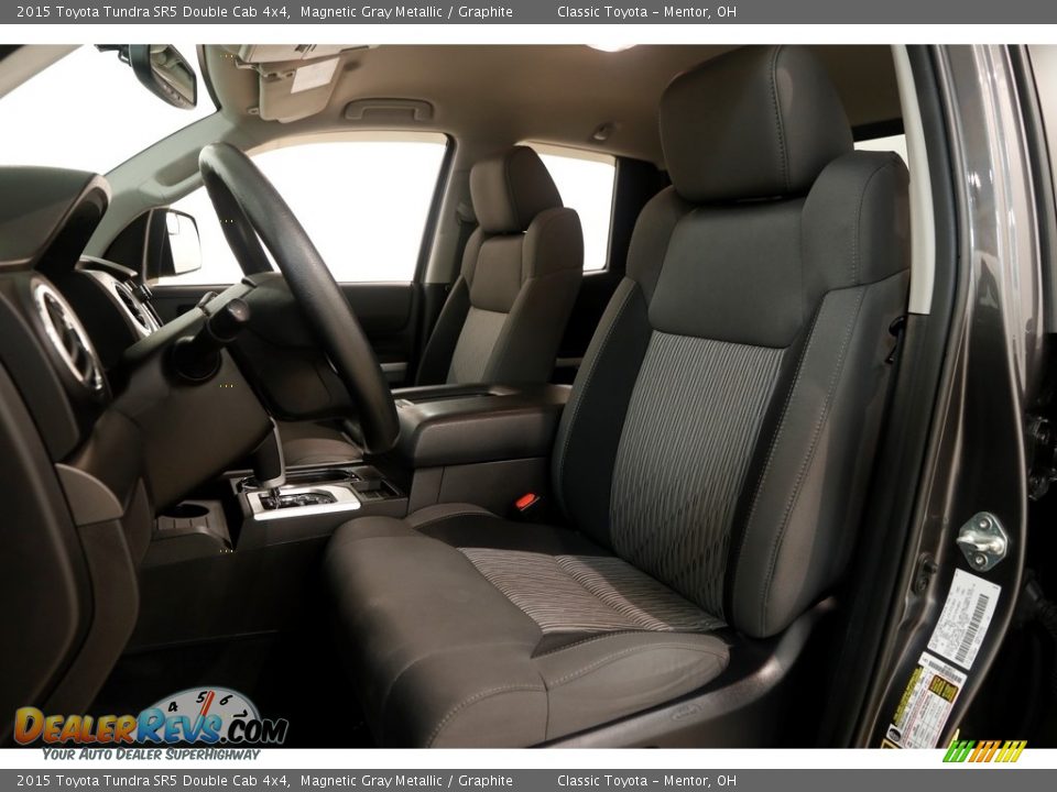 2015 Toyota Tundra SR5 Double Cab 4x4 Magnetic Gray Metallic / Graphite Photo #7