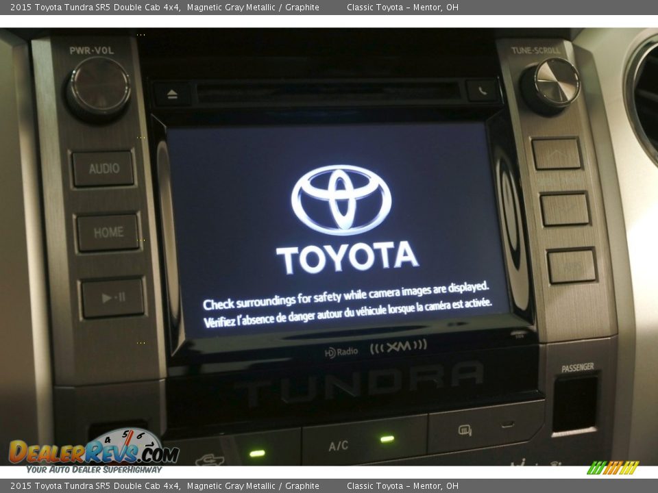 2015 Toyota Tundra SR5 Double Cab 4x4 Magnetic Gray Metallic / Graphite Photo #13