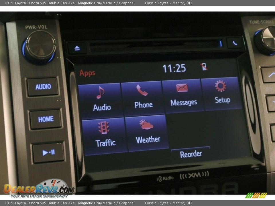 2015 Toyota Tundra SR5 Double Cab 4x4 Magnetic Gray Metallic / Graphite Photo #15