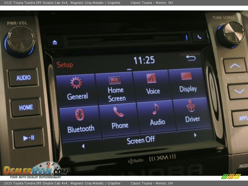 2015 Toyota Tundra SR5 Double Cab 4x4 Magnetic Gray Metallic / Graphite Photo #16
