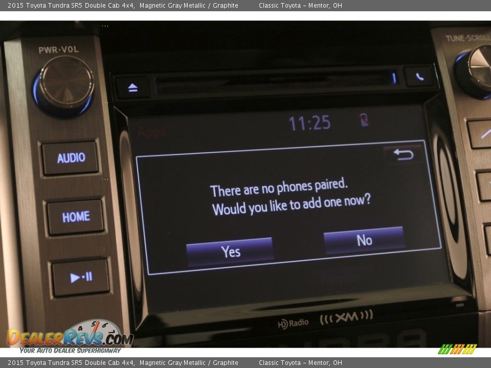2015 Toyota Tundra SR5 Double Cab 4x4 Magnetic Gray Metallic / Graphite Photo #17
