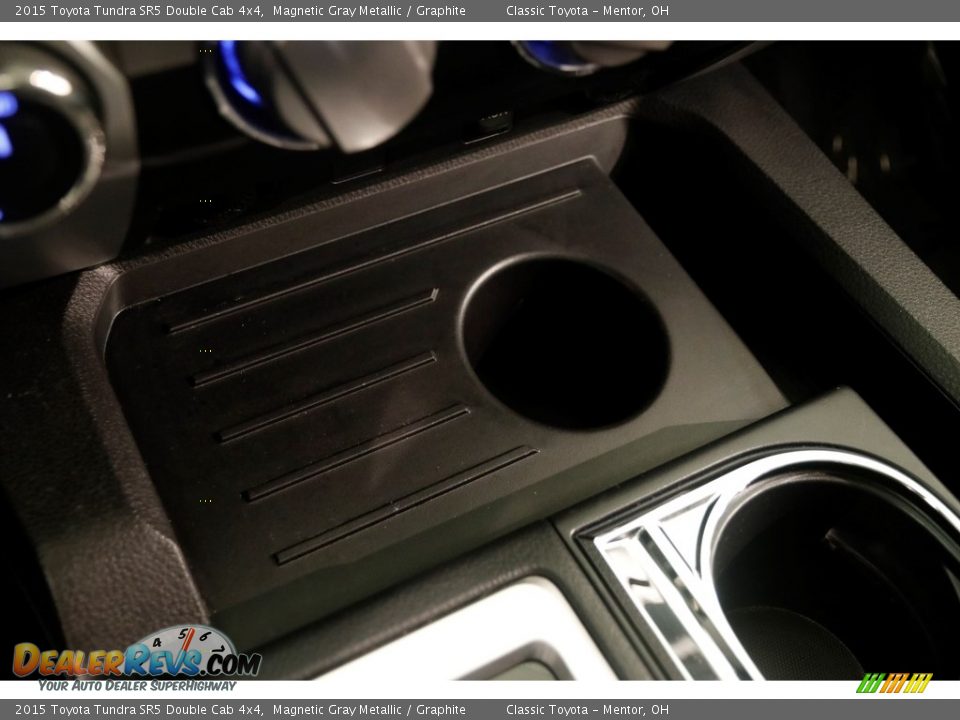2015 Toyota Tundra SR5 Double Cab 4x4 Magnetic Gray Metallic / Graphite Photo #19